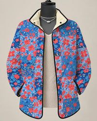 Rosalie Bloom Patchwork Floral Quilted Jacket