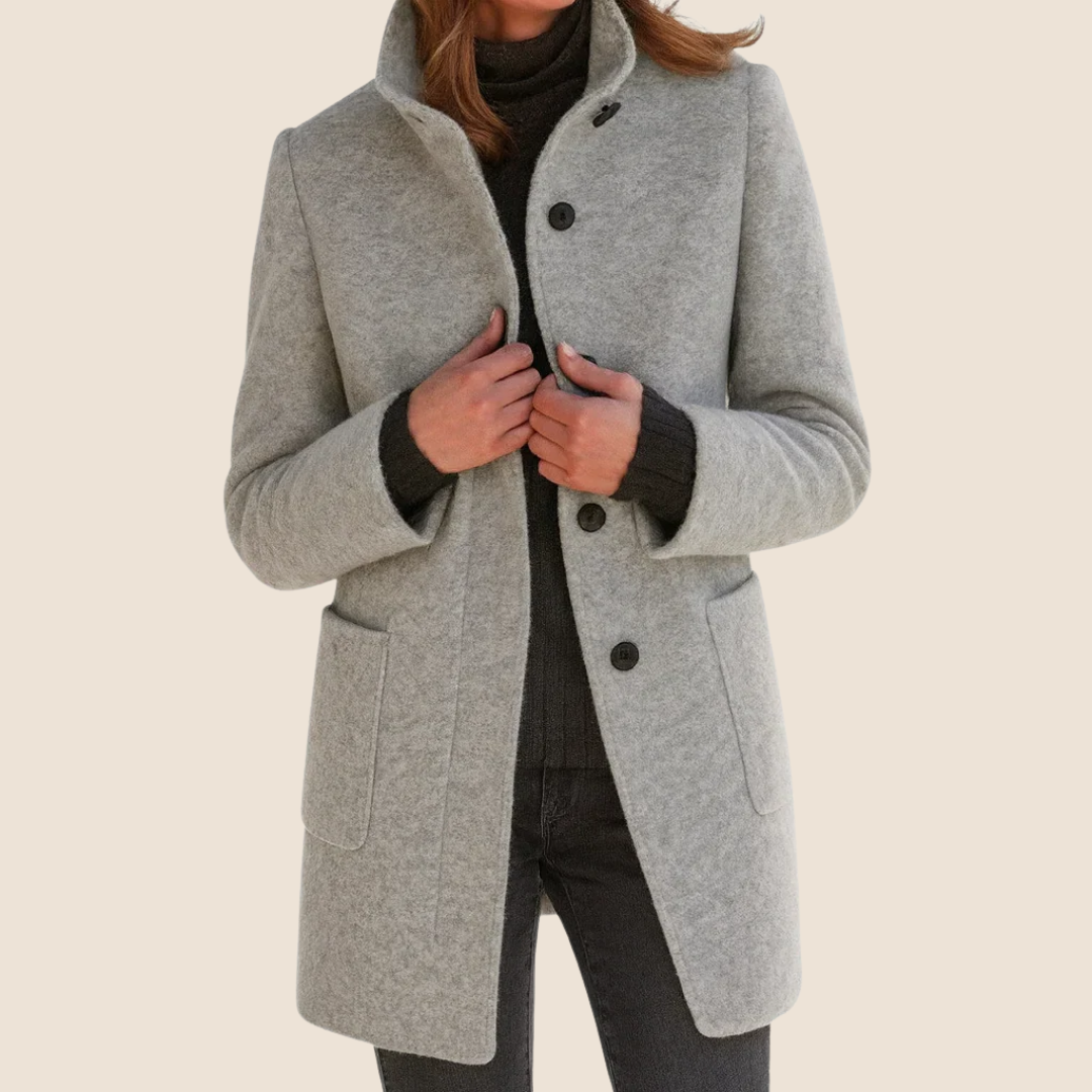 Éléonore | Midi Cut Wool Coat