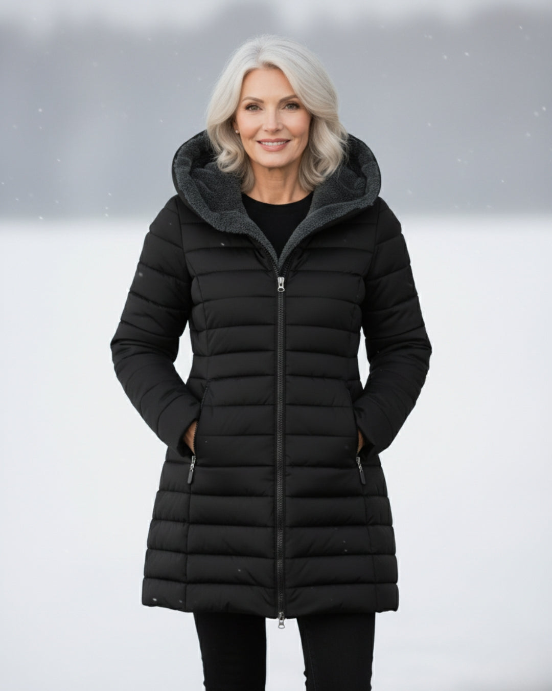 Georgina | Padded coat with fleece lining