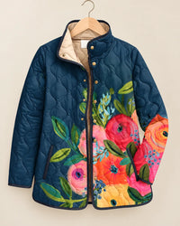 Camille Painted Garden Quilted Jacket