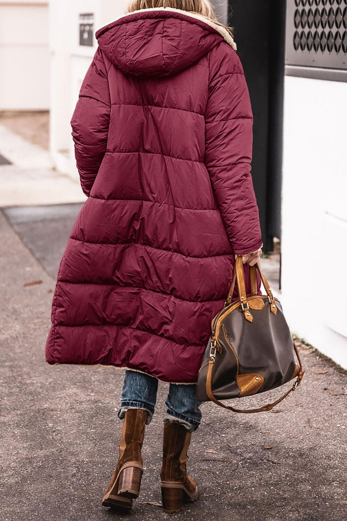 Carina – Elegant Reversible Women's Coat