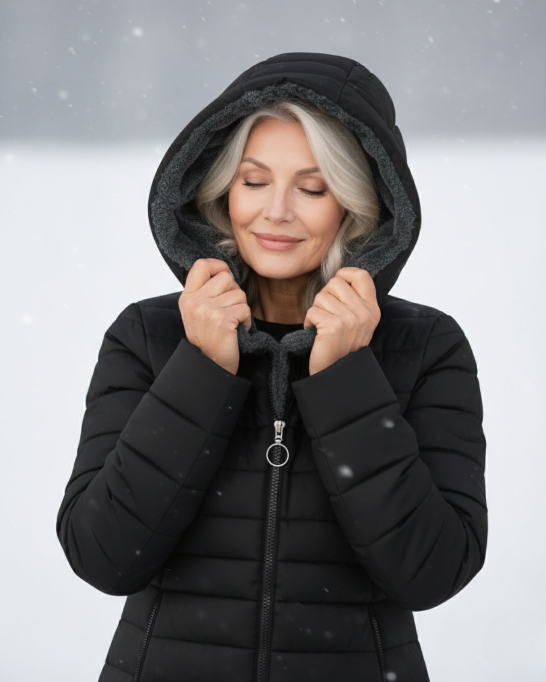 Georgina | Padded coat with fleece lining