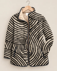 Vivienne Modern Swirl Quilted Jacket