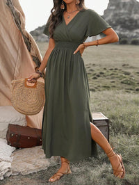 Odette | Elegant Slit Maxi Dress