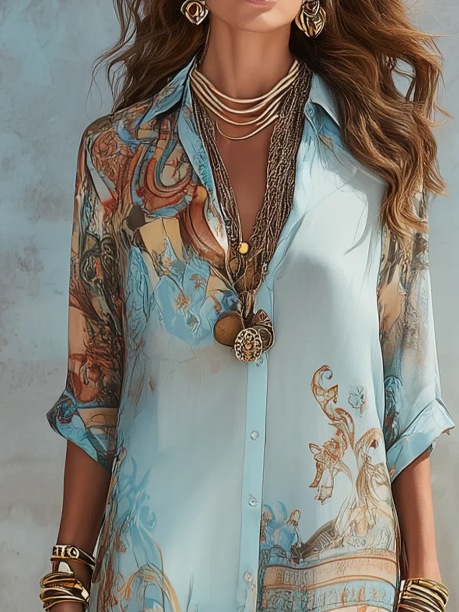 Mara | Elegant Flowing Summer Dress