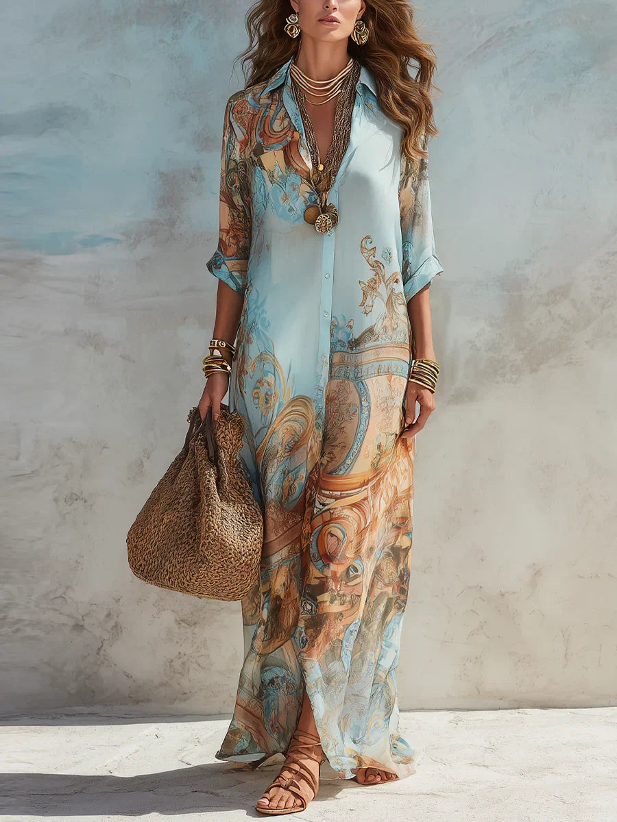 Mara | Elegant Flowing Summer Dress