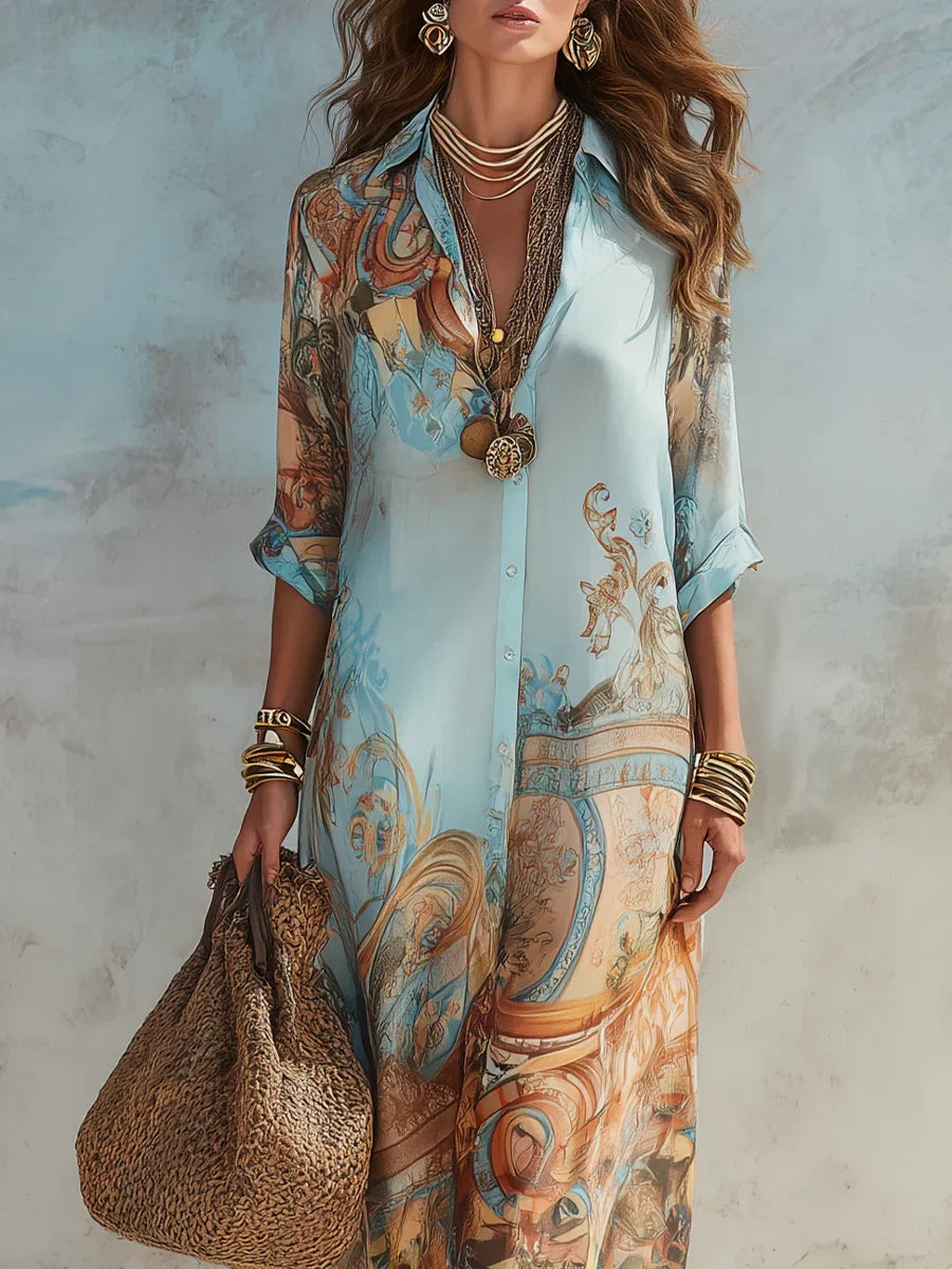 Mara | Elegant Flowing Summer Dress