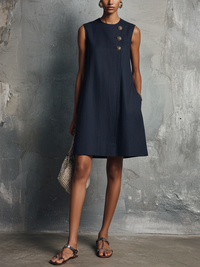 Margot | Mini Linen Dress