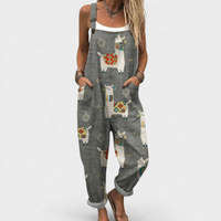 Comfortable Printed Jumpsuit