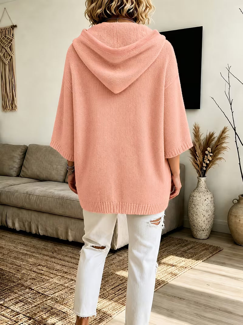 Emilia™ | Casual Oversized Pocket Hooded Sweater