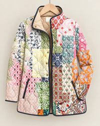 Eliana Heritage Patchwork Quilted Jacket