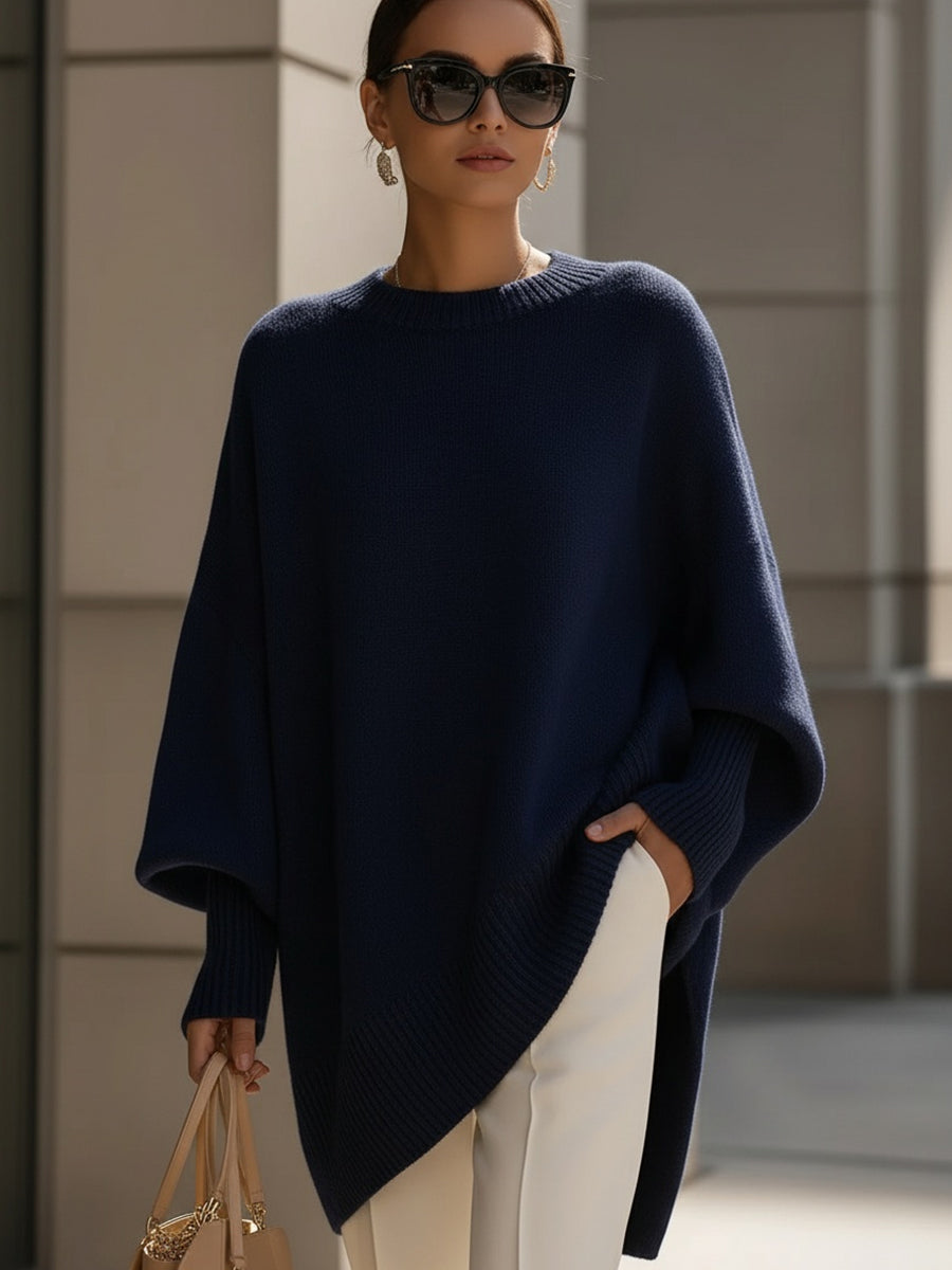 Jennifer | Oversized Wide-Neck Sweater – Wells & Rose