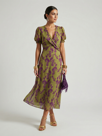 Ellis & Johnson™  | Relaxed Floral Midi Dress