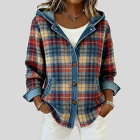 Hildred | Hooded Plaid Shacket
