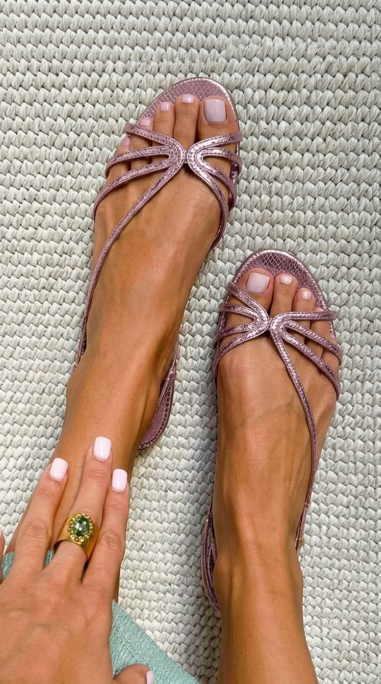 Sandra - Golden Summer Elegance Sandals