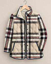 Camille Classic Plaid Quilted Jacket