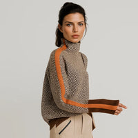 Martina | High Collar Pullover