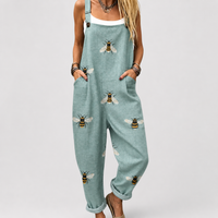 Comfortable Printed Jumpsuit