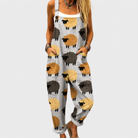 Comfortable Printed Jumpsuit
