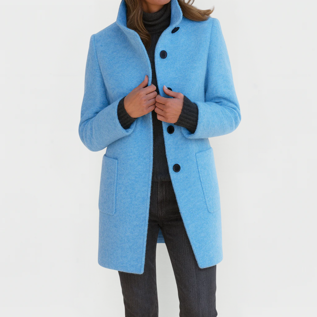 Éléonore | Midi Cut Wool Coat