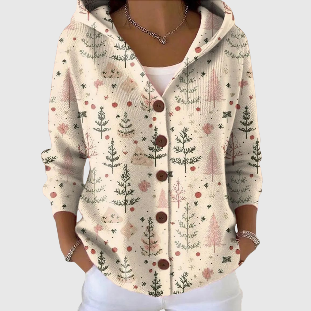 Marcella | Knit Jacket with Hood
