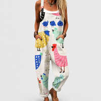 Comfortable Printed Jumpsuit