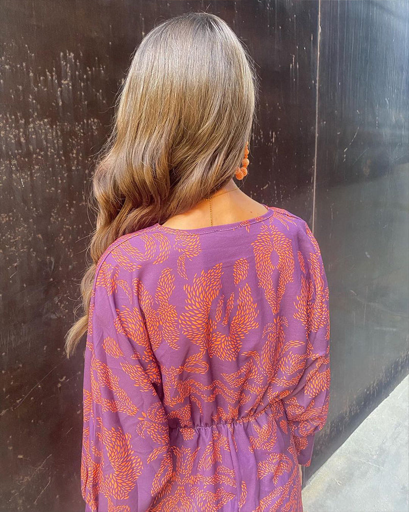 Celeste | Midi Dress Floral Elegance