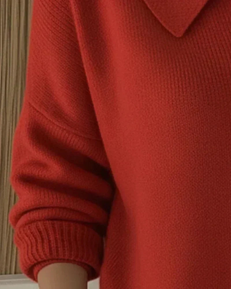 Velia | Cardigan with Shirt Collar