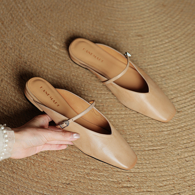 Miral | Genuine Leather Mules