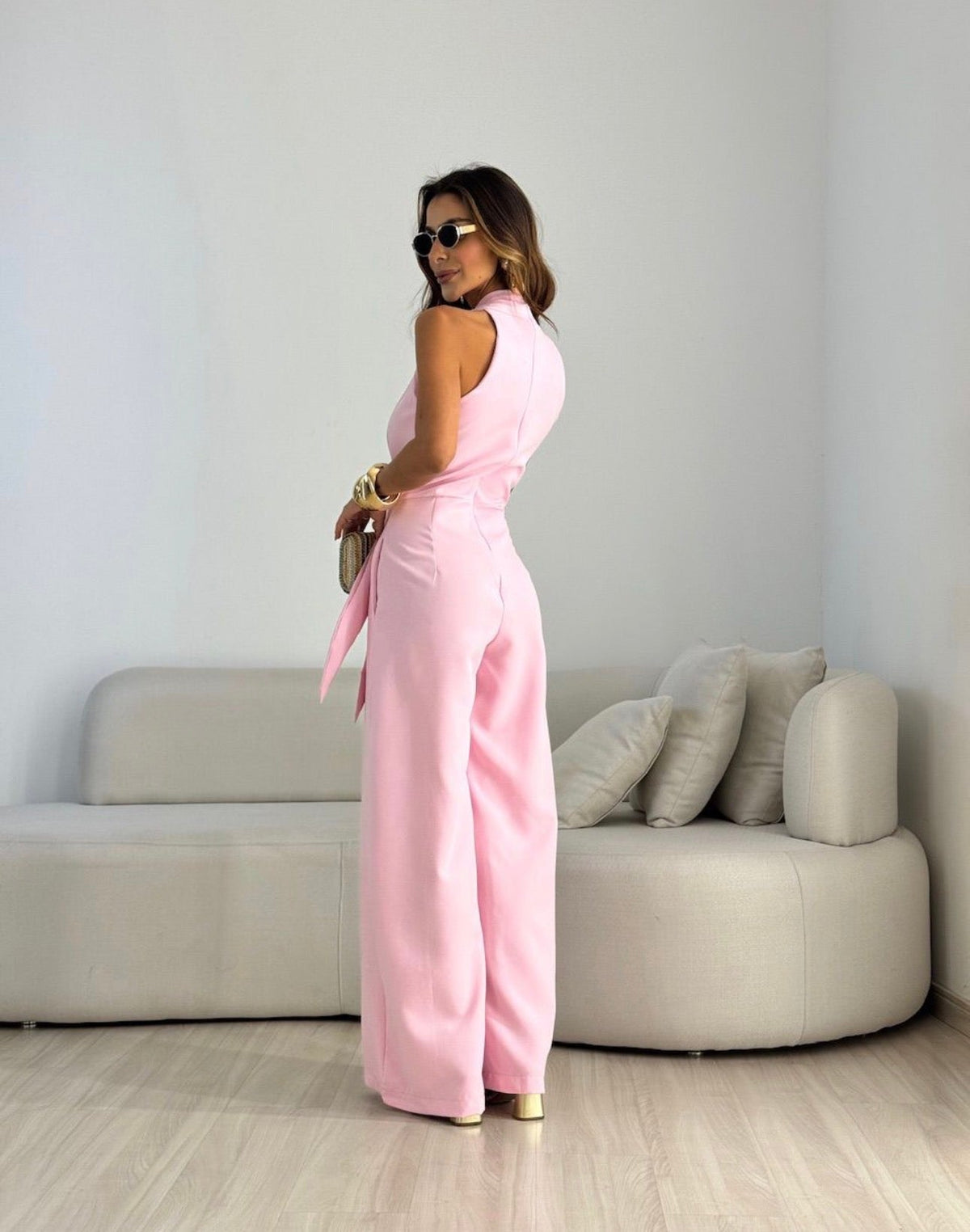 Harper | Flowing Tailored Jumpsuit