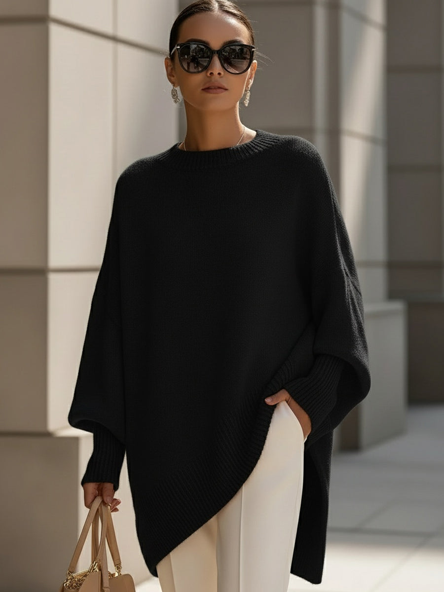 Jennifer | Oversized Wide-Neck Sweater – Wells & Rose