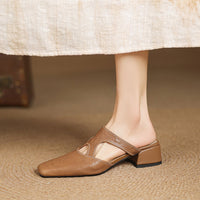 Dessa | Genuine Leather Mules