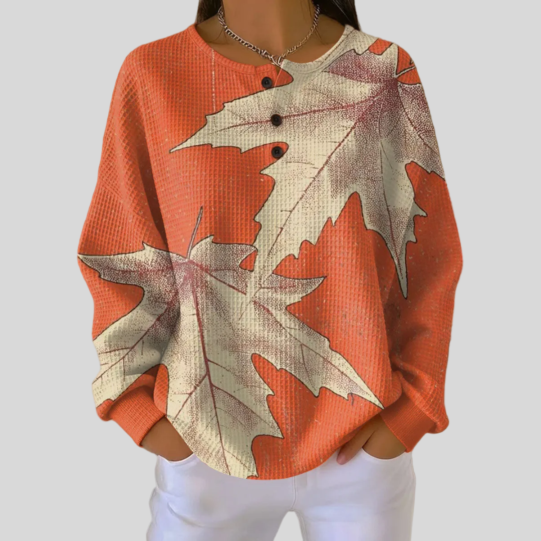 Elspeth | Falling Leaf Sweatshirt – Wells & Rose