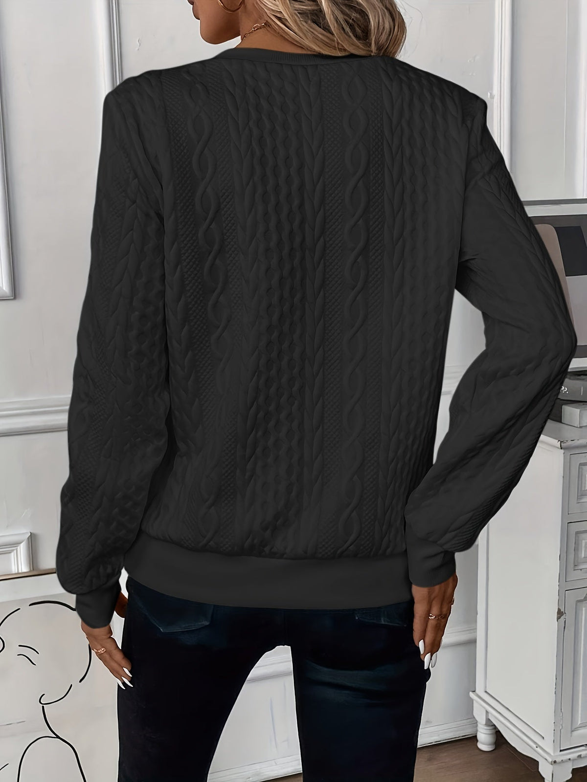 Amy | Zip Collar Sweater – Wells & Rose
