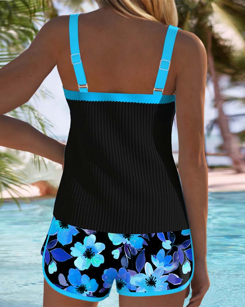 Miriam | Elegant Two-Piece Tankini Set