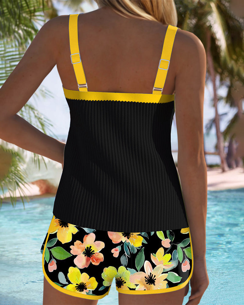 Miriam | Elegant Two-Piece Tankini Set