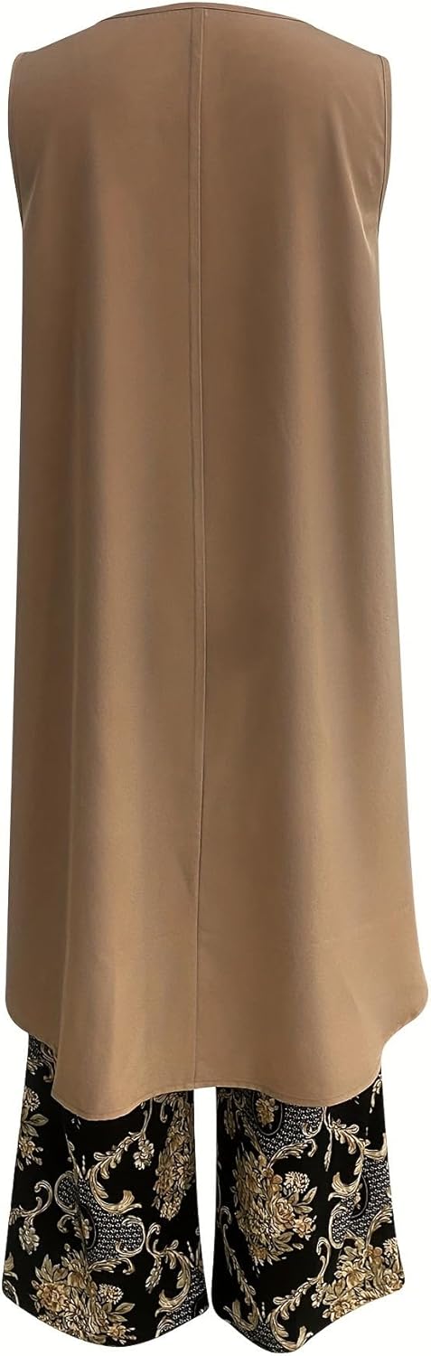 Transit™ | Boho Tunic and Wide Leg Pant Set