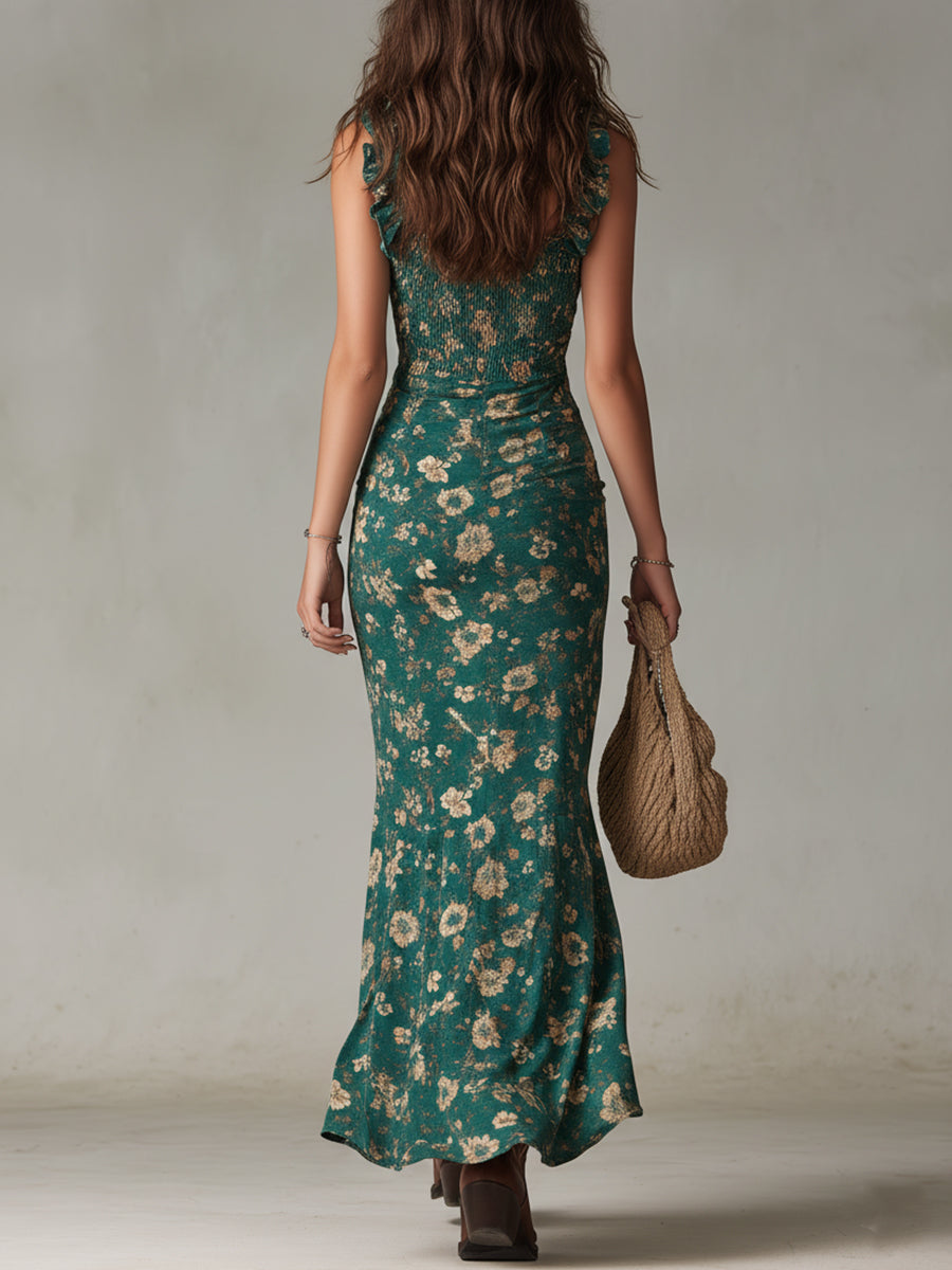 Mayfair | Elegant Retro Long Dress