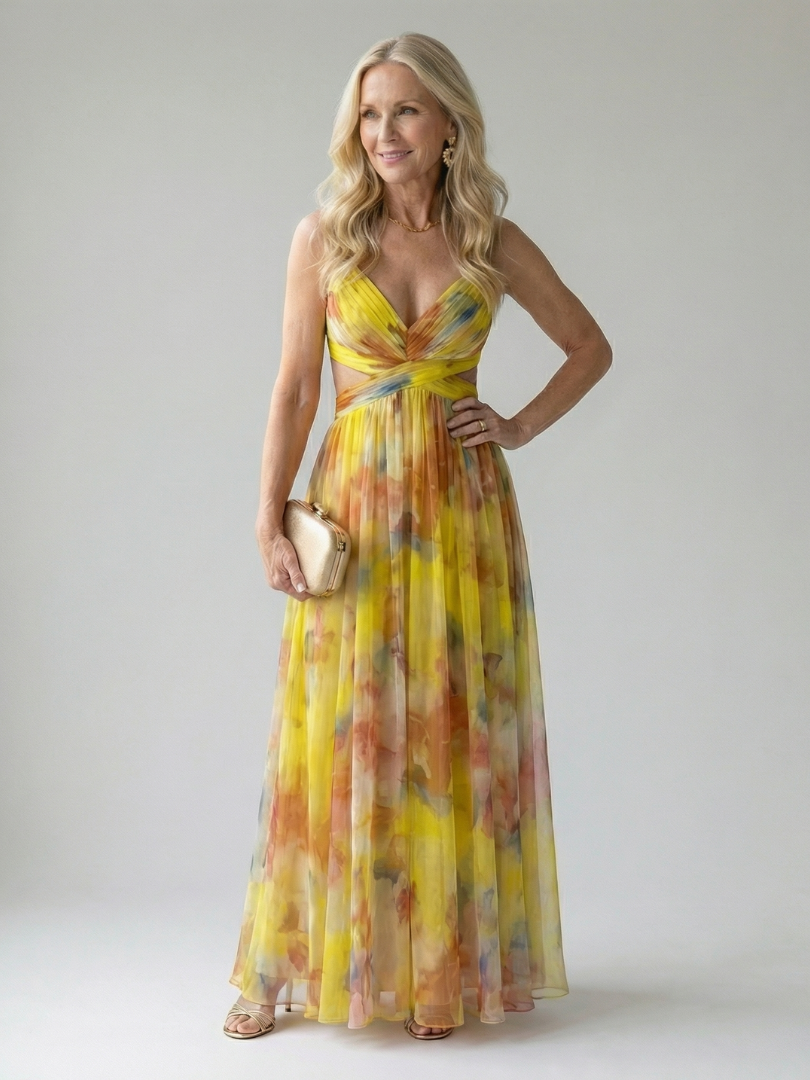 Ellis & Johnson™ | Soft Wrap Maxi Dress