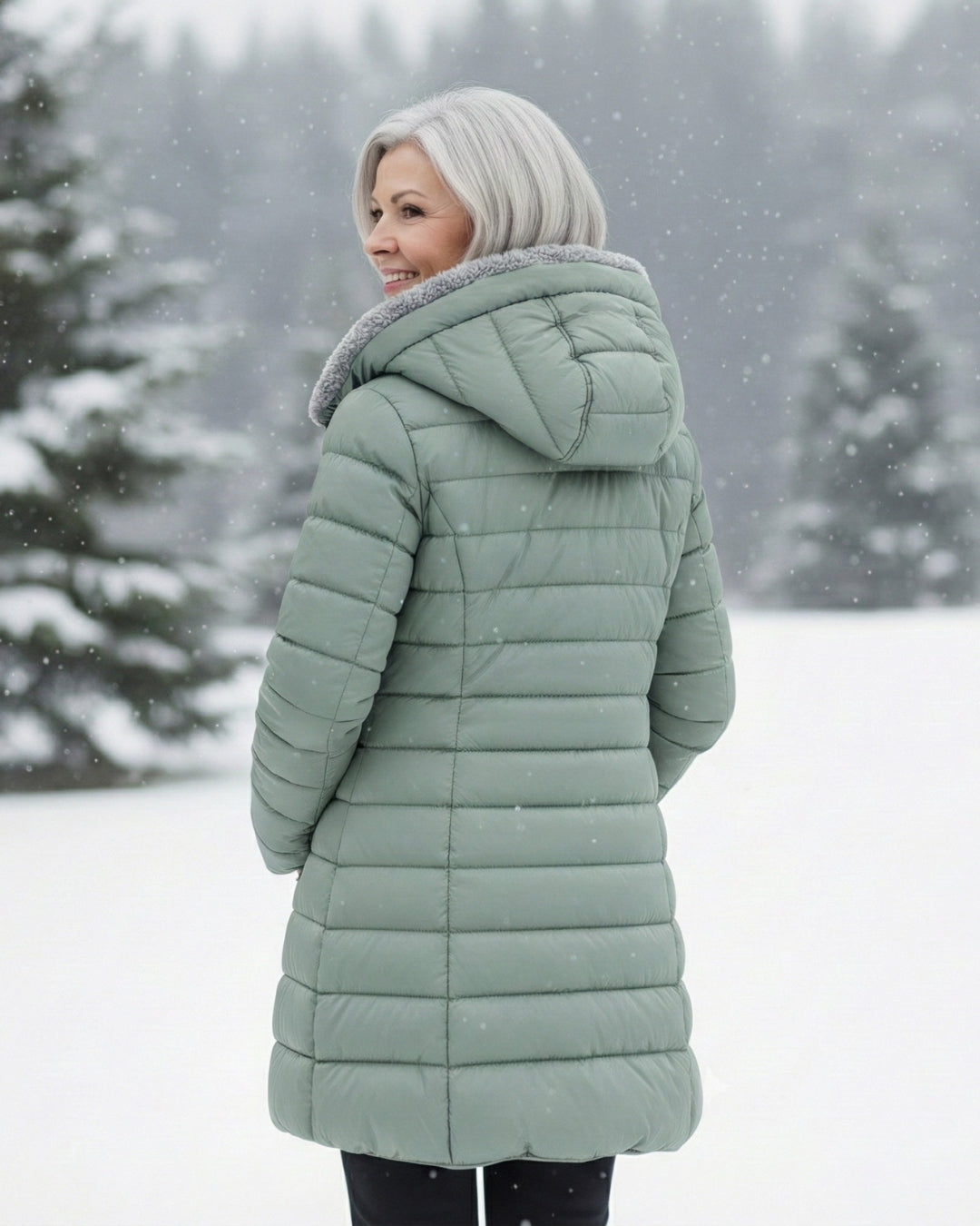 Georgina | Padded coat with fleece lining