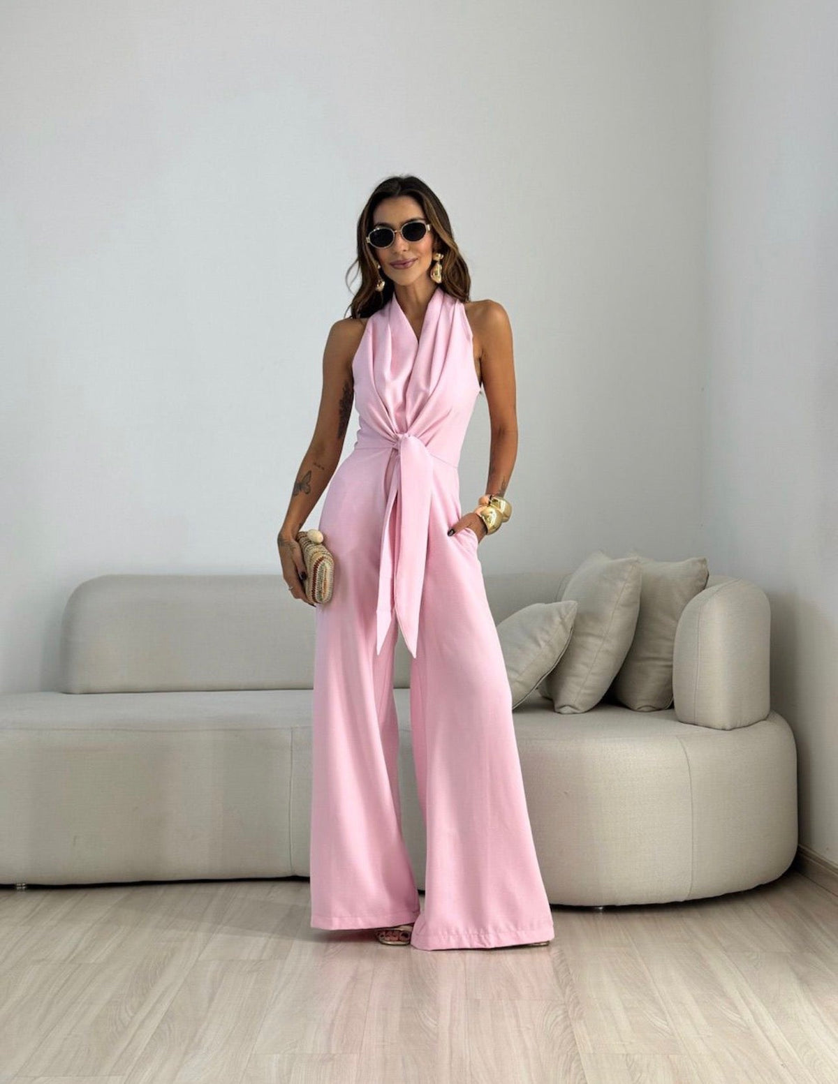 Harper | Flowing Tailored Jumpsuit