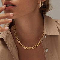 Leonor - Chunky Necklace with Cuban Links