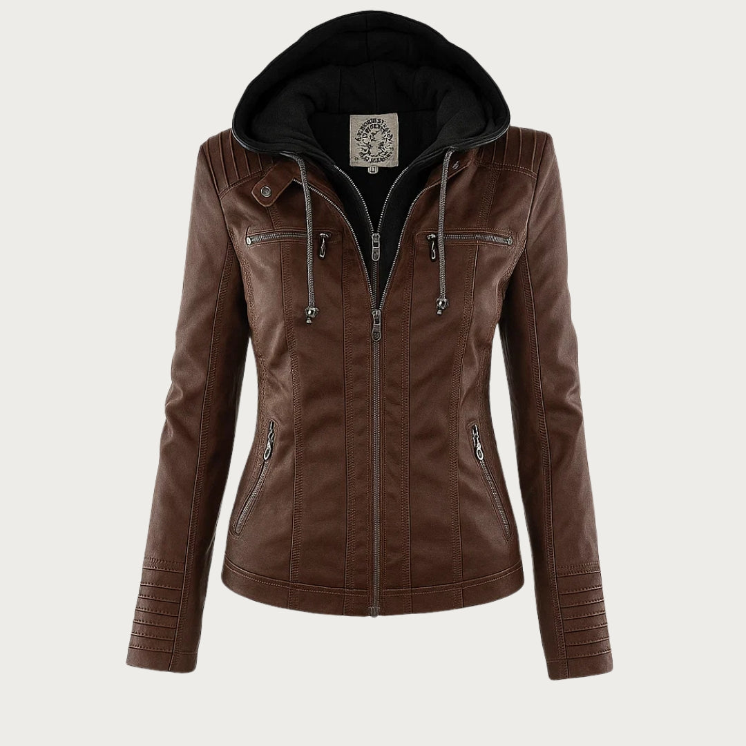Flavia | Durable and Elegant Leather Jacket