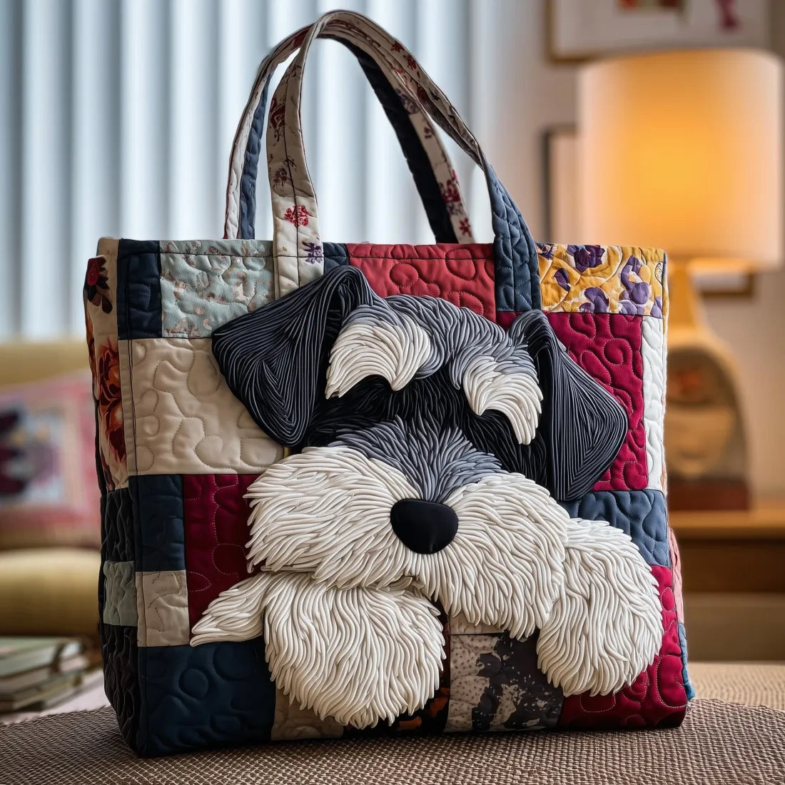 Artisanal Tote - Schnauzer
