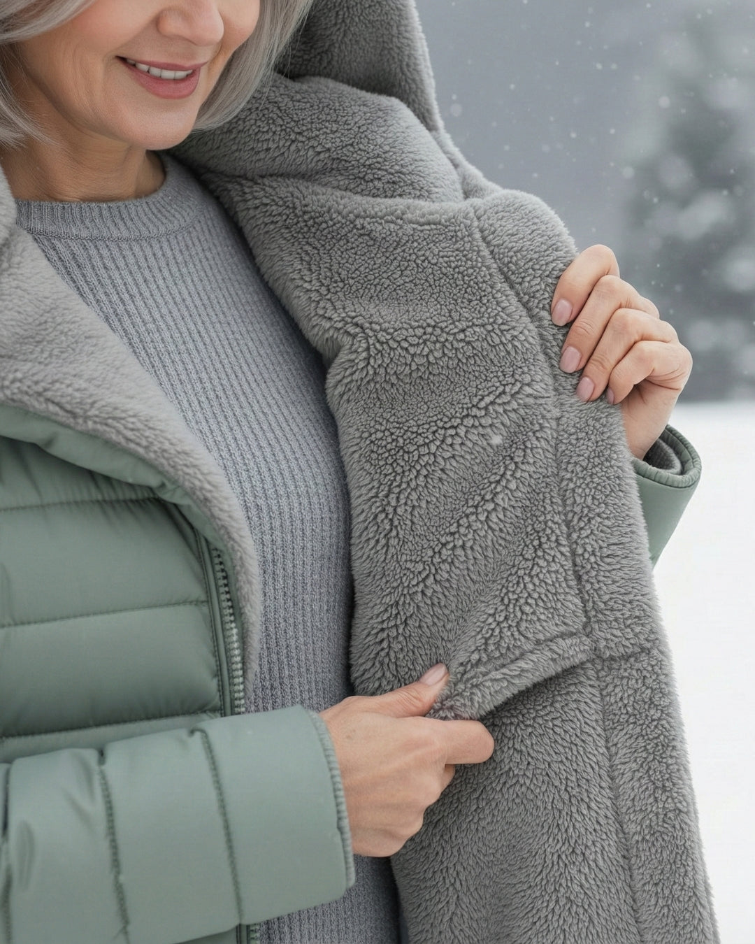 Georgina | Padded coat with fleece lining