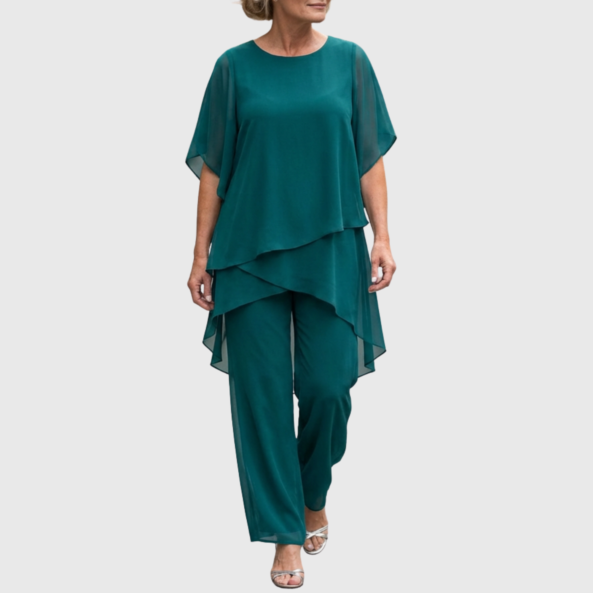 ELARA | Fluid Palazzo Set for Elegant Comfort and Style