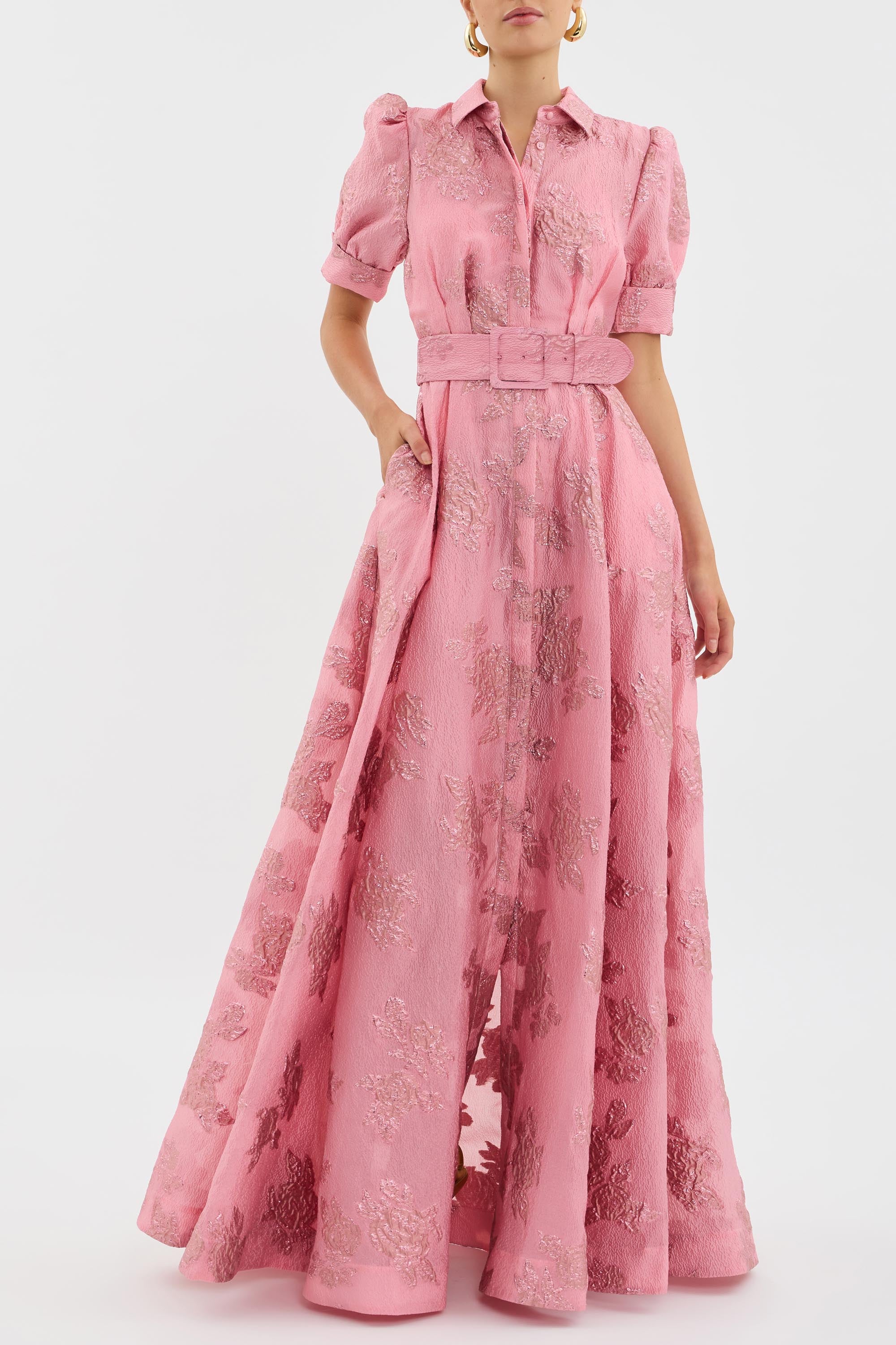 Aria | Short Dress with Balloon Sleeves