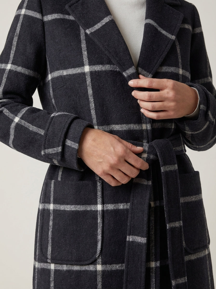 Valeria - Elegant Wool Coat