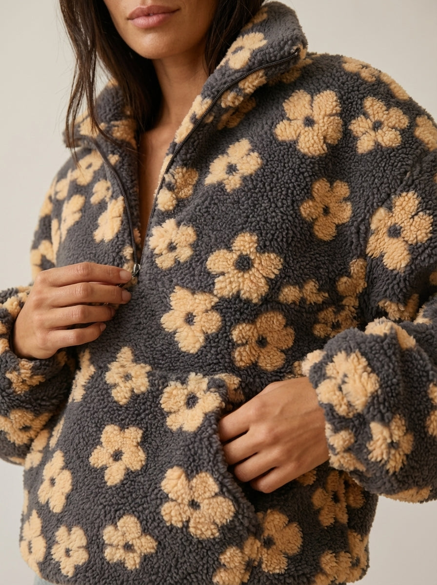 Daisy - Fleece Bloom Sweatshirt