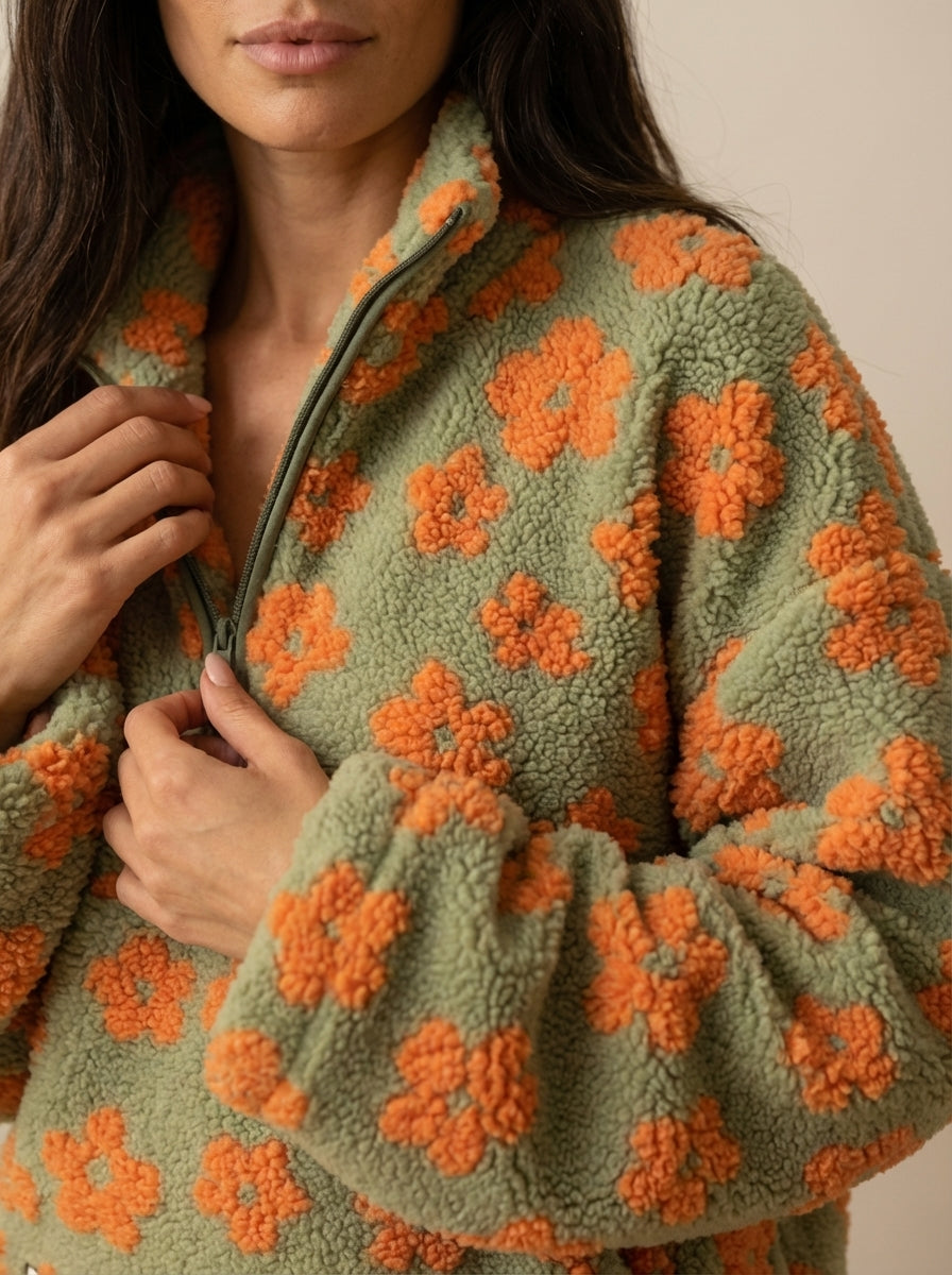 Daisy - Fleece Bloom Sweatshirt